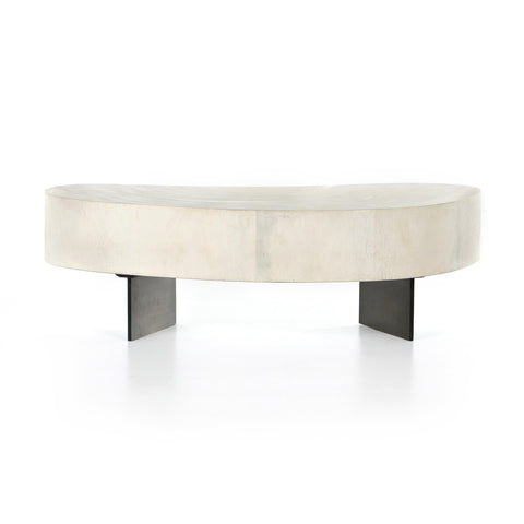 Avett Coffee Table-Bleached Guanacaste Oyster