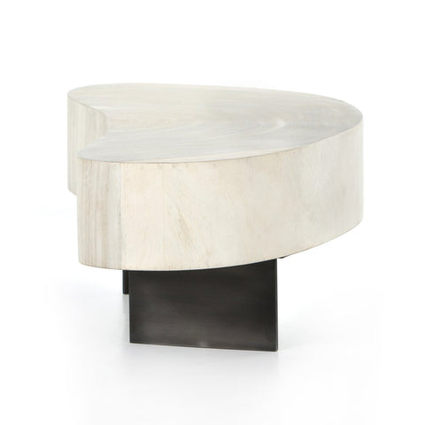 Avett Coffee Table-Bleached Guanacaste Oyster