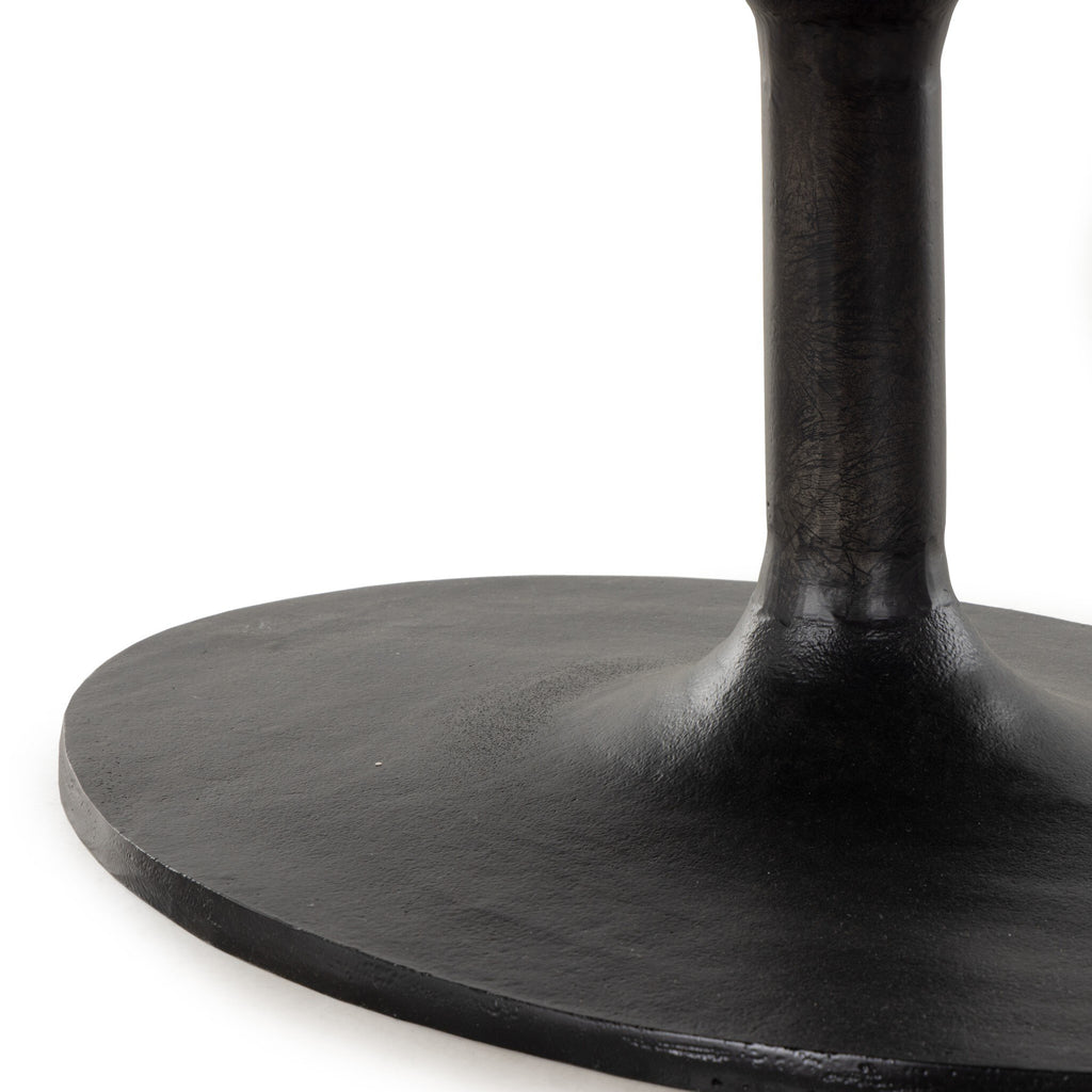 SIMONE OVAL COFFEE TABLE/Black