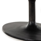 SIMONE OVAL COFFEE TABLE/Black