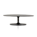 SIMONE OVAL COFFEE TABLE/Black