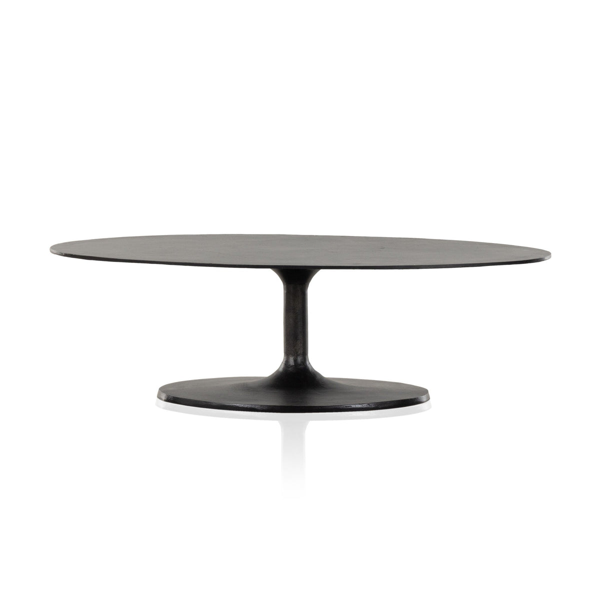 SIMONE OVAL COFFEE TABLE/Black