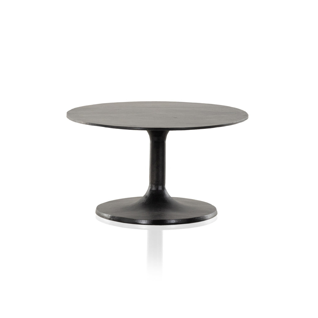 SIMONE OVAL COFFEE TABLE/Black