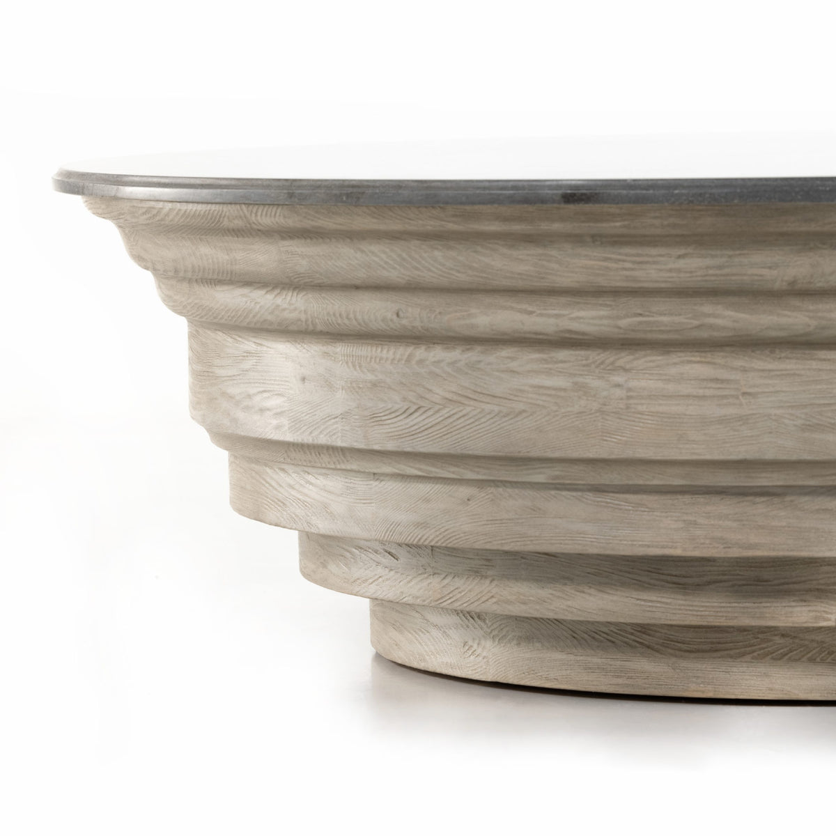 Caldwell Stone Coffee Table - Hedi's Furniture