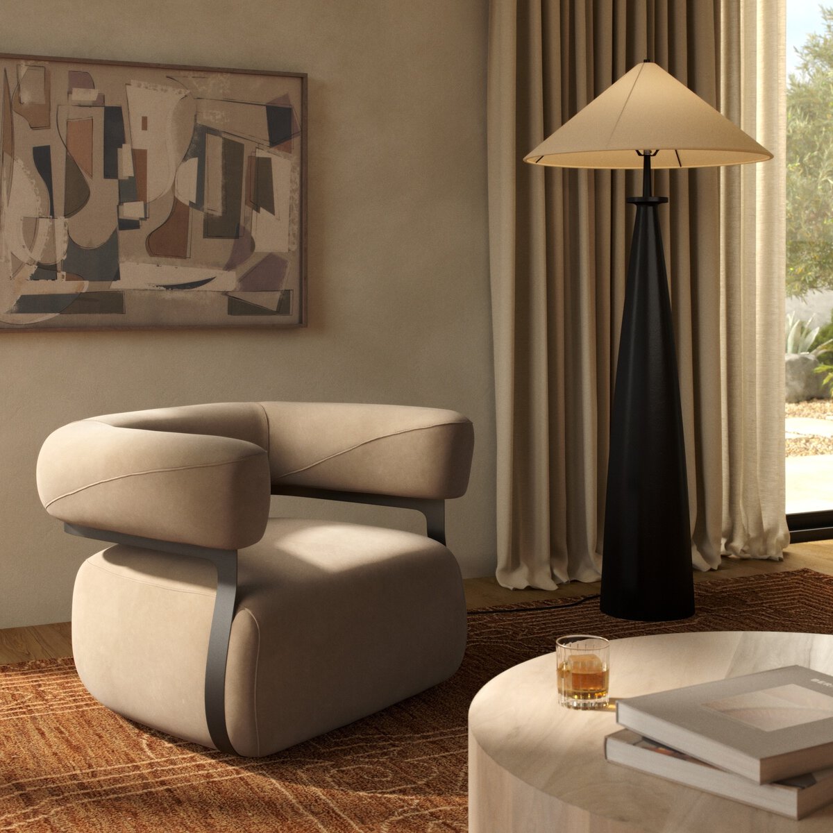 GARETH SWIVEL CHAIR