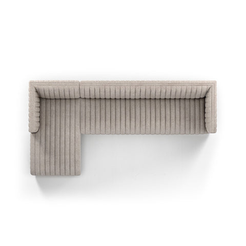 Augustine 2-Piece Sectional-126"