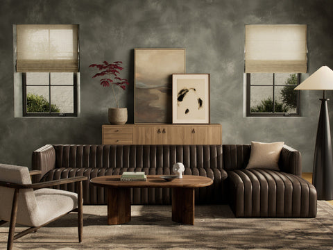 Augustine 2-Piece Sectional-126"