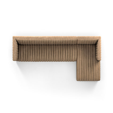 Augustine 2-Piece Sectional-126"