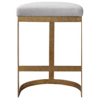 IVANNA COUNTER STOOL, GOLD - Hedi's Furniture