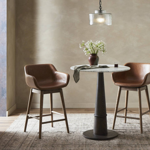 Hannah Swivel Bar + Counter Stool