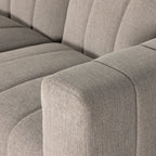 Langham Channeled Sectional/5 Pieces.