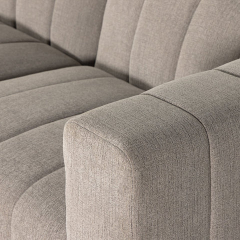 Langham Channeled Sectional/5 Pieces.