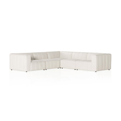 Langham Channeled Sectional/5 Pieces.