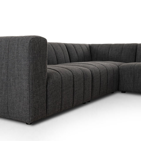 Langham Channeled Sectional/5 Pieces.