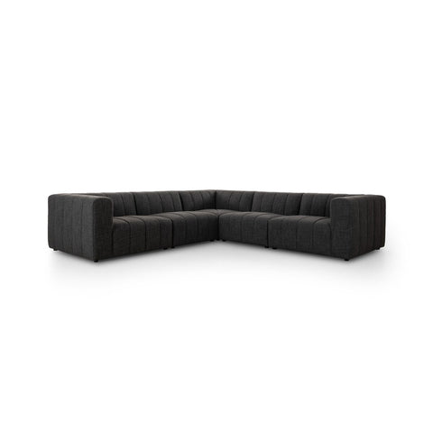 Langham Channeled Sectional/5 Pieces.