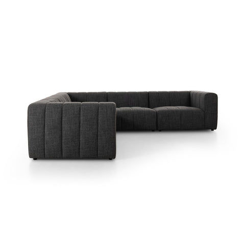 Langham Channeled Sectional/5 Pieces.