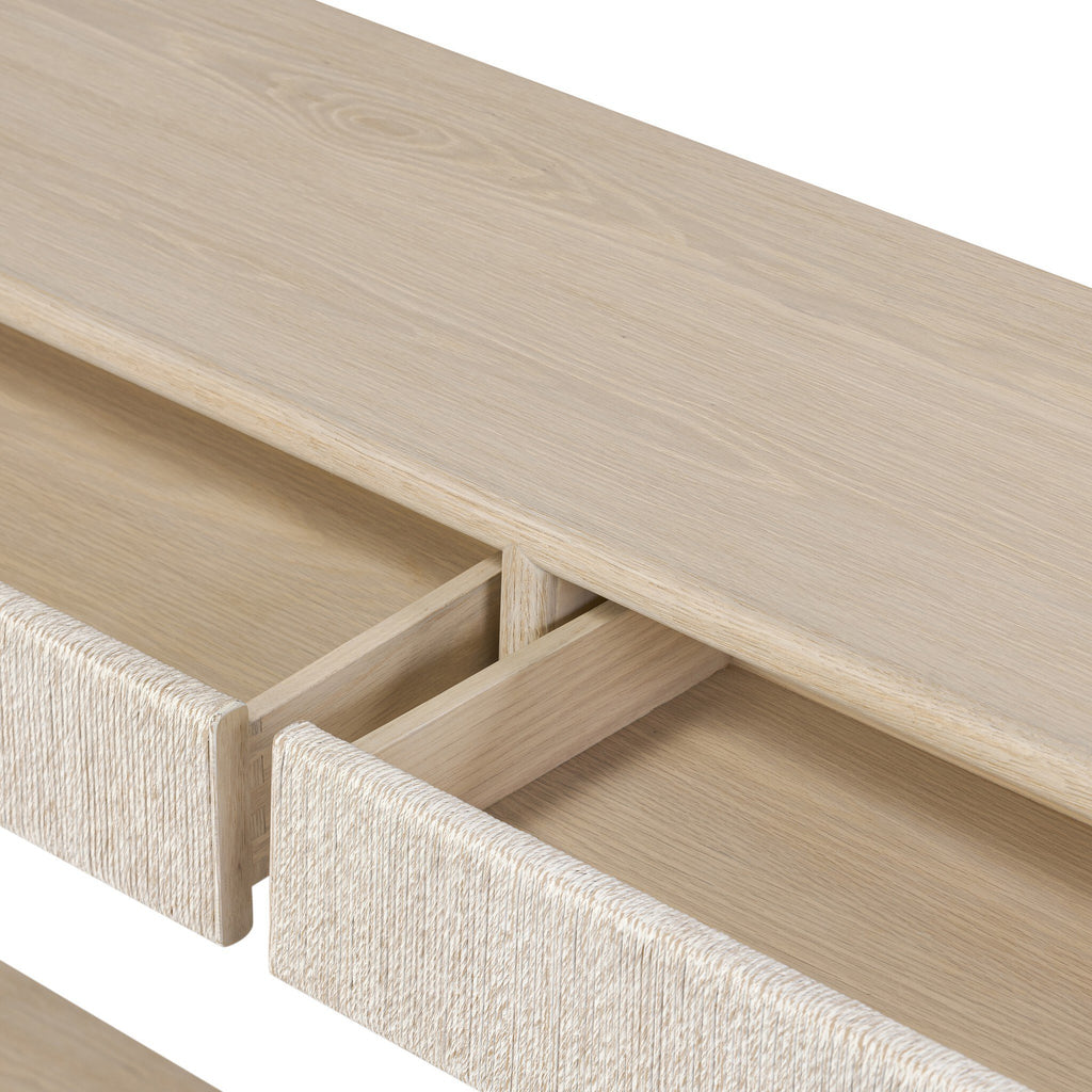 Rosenell Console Table - 60"/Natural Oak Solid