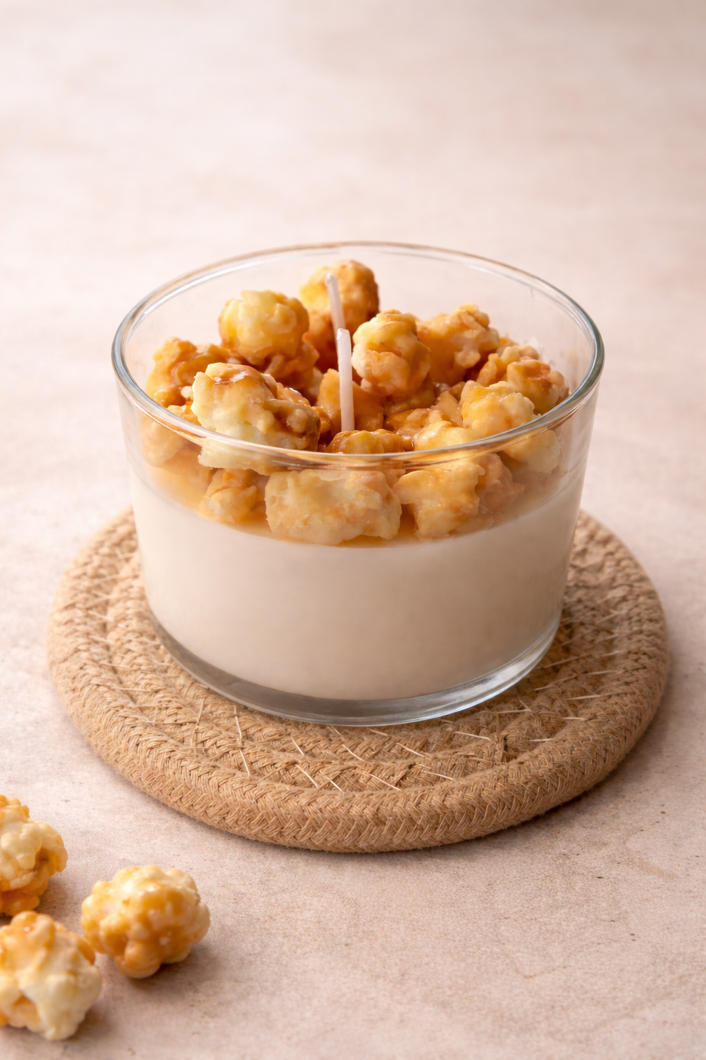 Popcorn Candle | Scented Food Candle: Salted caramel