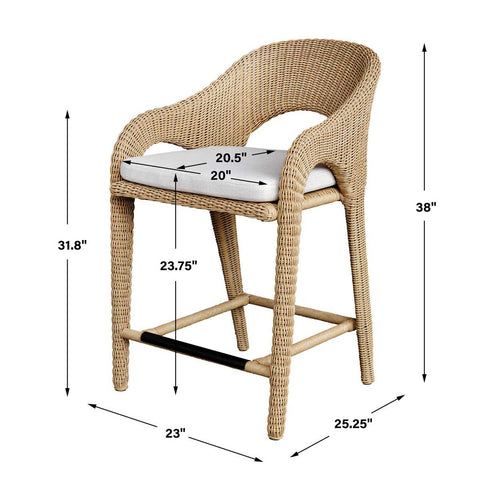 Kavali Outdoor Counter Stool