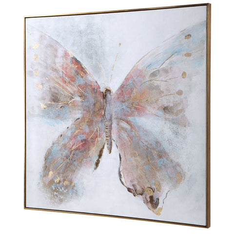 Free Flying Hand Painted Canvas - Hedi's Furniture
