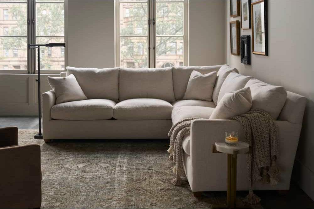 Lilah Sectional - Plush Crypton Chenille