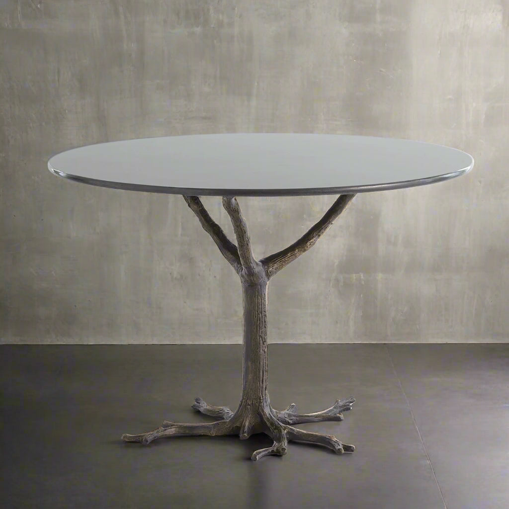 Faux Bois Dining Table