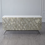 Triangle Cabinet-Silver