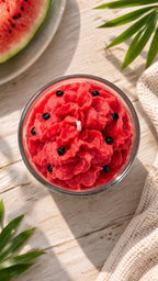 Watermelon Dessert Candle – Fresh Summer Scent, soya wax