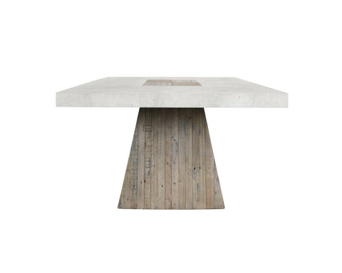 Grange Reclaimed Pine 94" Dining Table - Natural/Antique White
