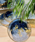 Perfectly Round Coasters: Copper