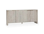 Ledro  Wood 4Dr Cabinet White Wash