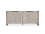 Ledro  Wood 4Dr Cabinet White Wash