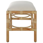 Laguna Small Bench, White