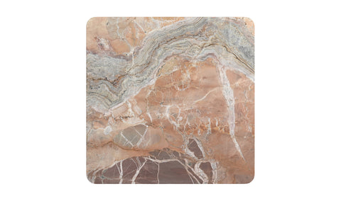Segment Coffee Table Orange Levante Marble