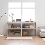 36"W 5-Tier Shelf for Closet, Pantry & Home Office, 1Pack: White