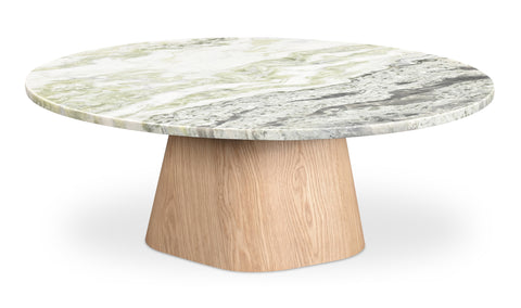 Evelyn Coffee Table Green Onyx Marble
