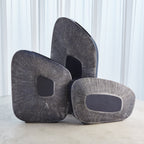 Offset Square Scratch Vases-Ink