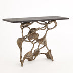 DRIFT CONSOLE-FAUX BRONZE - Hedi's Furniture