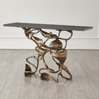 DRIFT CONSOLE-FAUX BRONZE - Hedi's Furniture