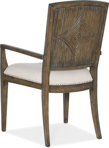 Sundance Carved Back Arm Chair