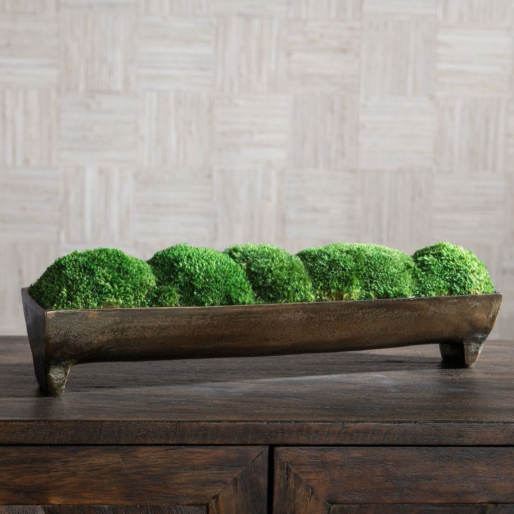 Canal Moss Centerpiece, Small - Bronze