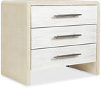 Cascade Three-Drawer Nightstand