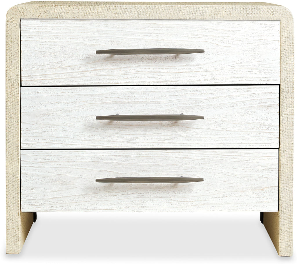 Cascade Three-Drawer Nightstand