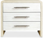 Cascade Three-Drawer Nightstand