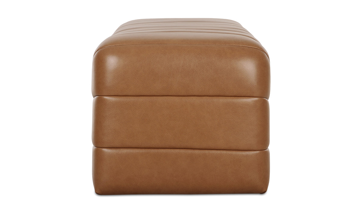 Verity Bench Tan Leather