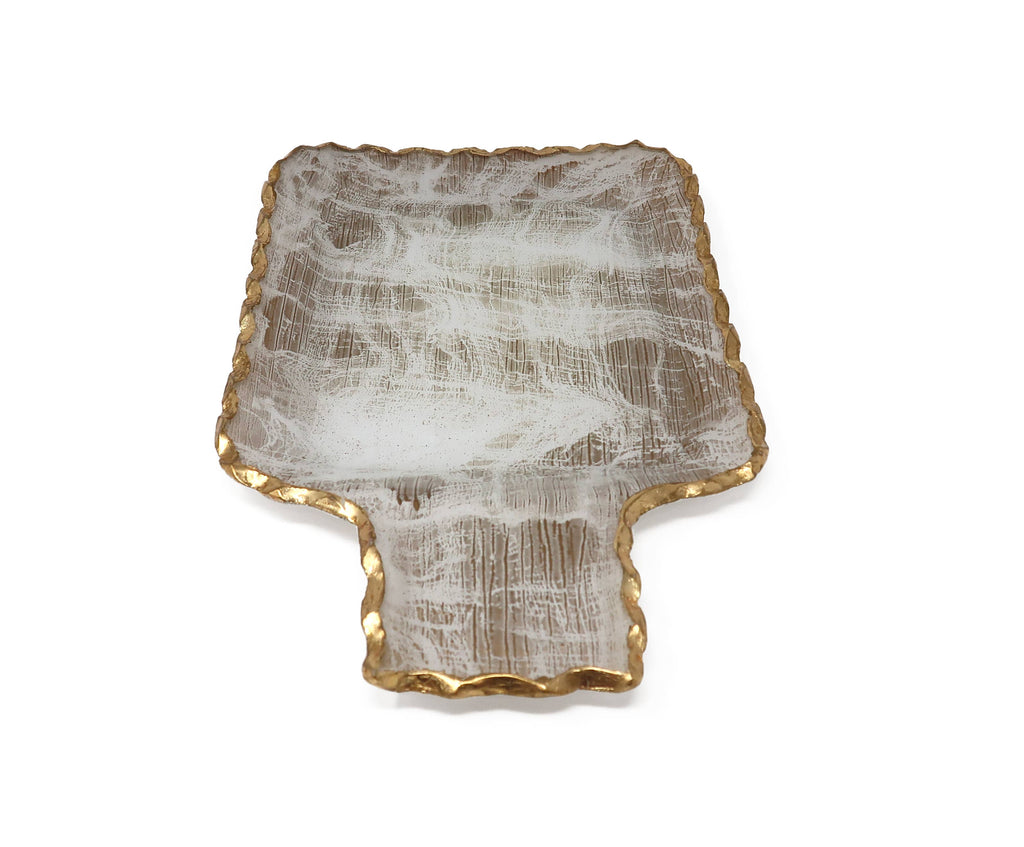 Gold Brushed Tray: Small