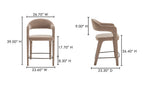 Martens Counter Stool Camel
