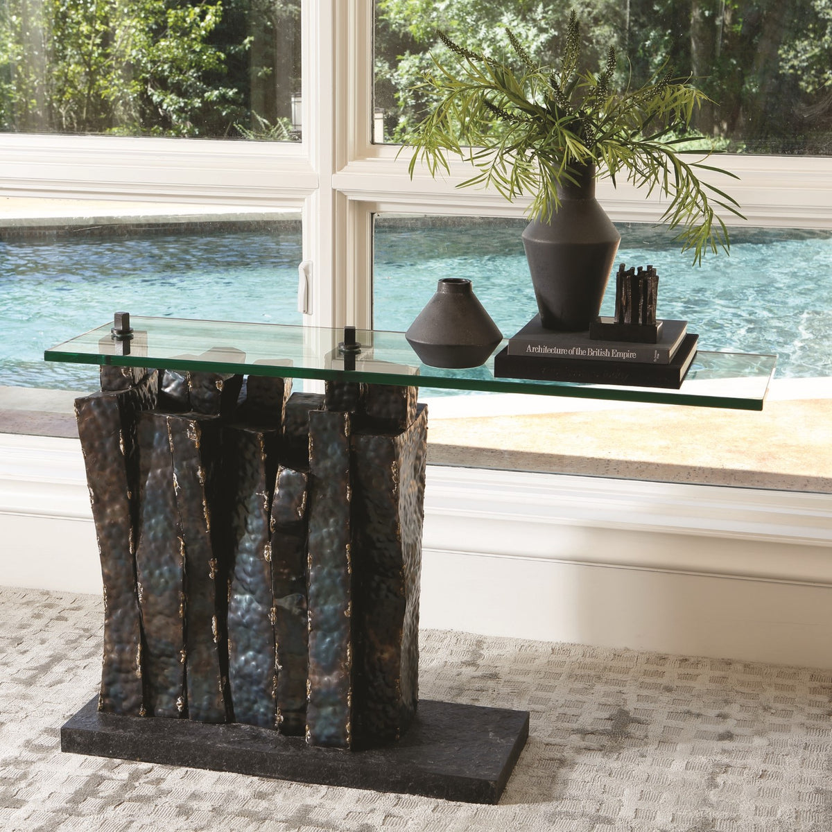 QUEUE CONSOLE TABLE