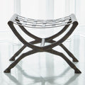 HORSE BENCH-BRONZE - Hedi's Furniture
