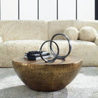 Gilded Dome Coffee Table